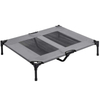 Elevated Cooling Adjustable Chew Proof Pet Dog Bed Cot with Canopy Outdoor Removable Dog Bed Foldable Dog Tent