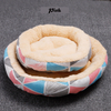 Camas Mascotas China Cute Modern Round Designer Canvas Cheap Pet Supplies Dog Bed