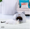 Pet Dog Cat Tent House Dog Kennel Warm Winter Nest Soft Foldable Sleeping Pad Pad