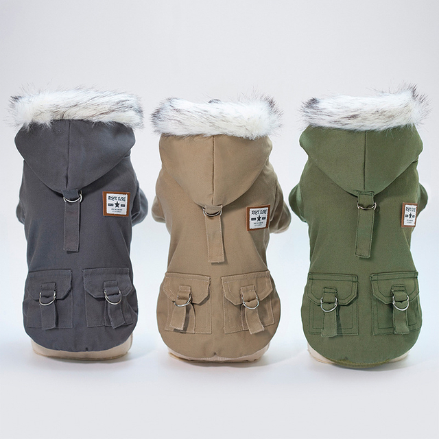 Cotton Jackets Winter Cute Warm Clothes For Dog