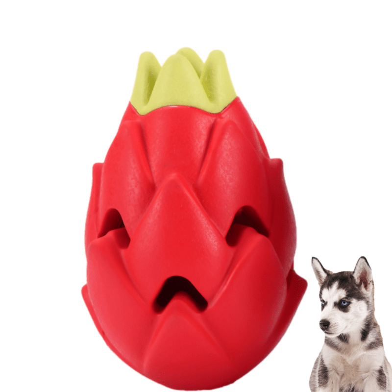 Rubber Pitaya Dog Bite Toy